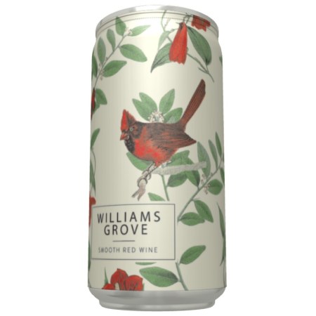 Williams Grove Smooth Red Wine Can 187ml