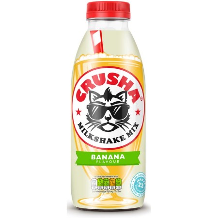 Crusha Milkshake Mix Banana 1L