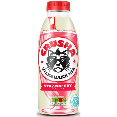 Crusha Milkshake Mix Strawberry 1L