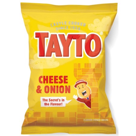 Tayto Crisps Cheese & Onion 32.5g