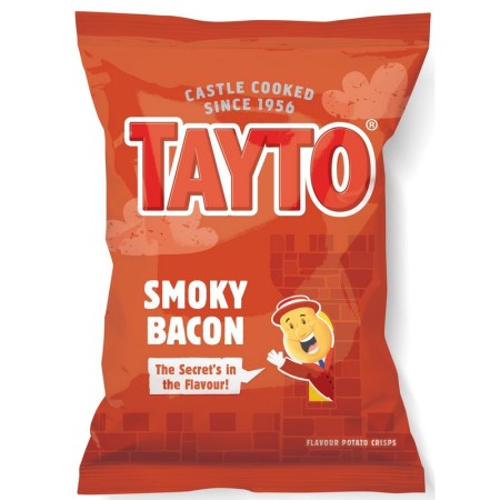 Tayto Crisps Smoky Bacon 32.5g