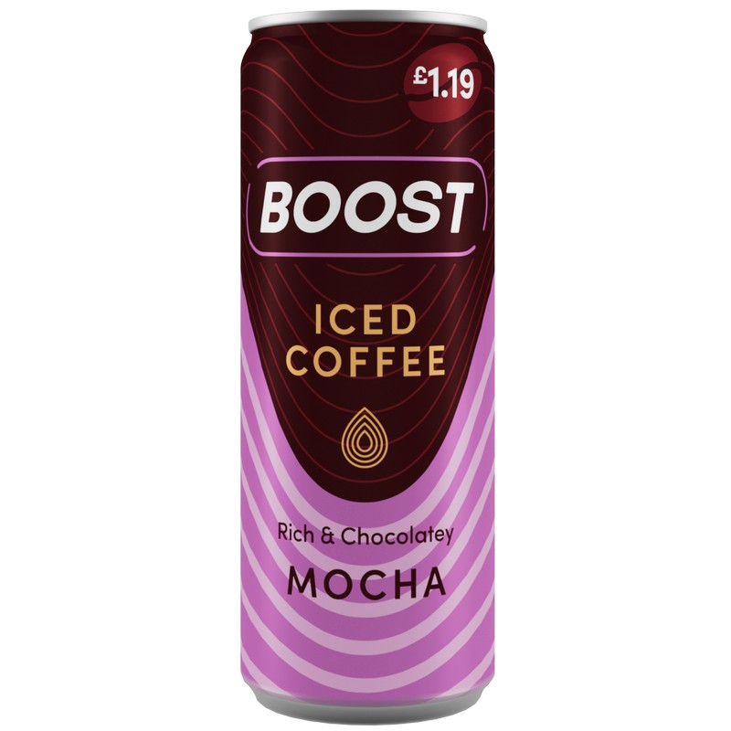 Boost Iced Coffee Mocha Can 250ml £1.19*