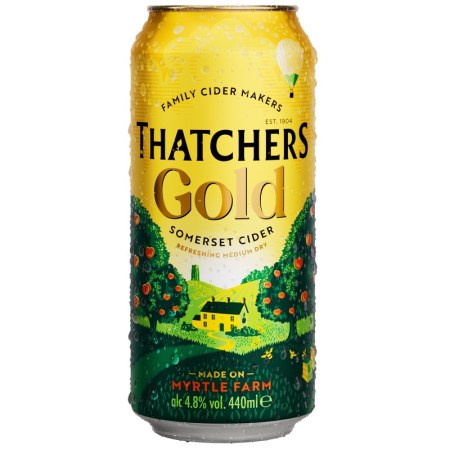 Thatchers Gold Cider Can 440ml