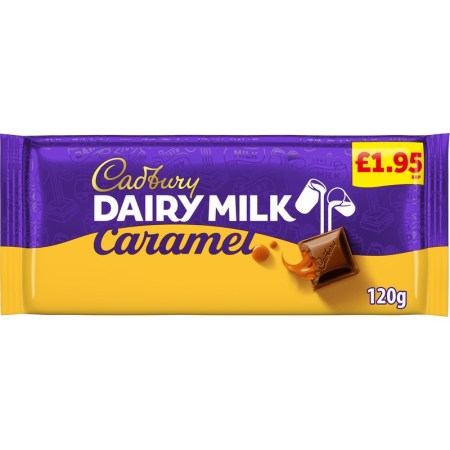 Cadbury Dairy Milk Caramel Block 120g £1.95*