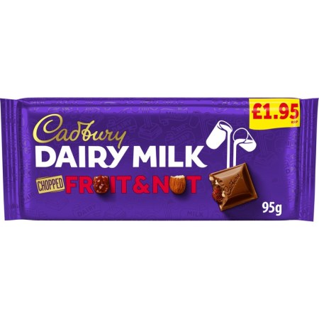 Cadbury Dairy Milk Fruit & Nut Block 95g £1.95*