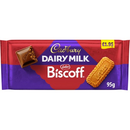 Cadbury Dairy Milk Biscoff Block 95g £1.95*