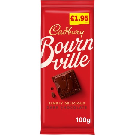 Cadbury Bournville Classic Dark Block 100g £1.95*