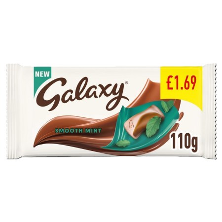 Galaxy Block Smooth Mint 110g £1.69*