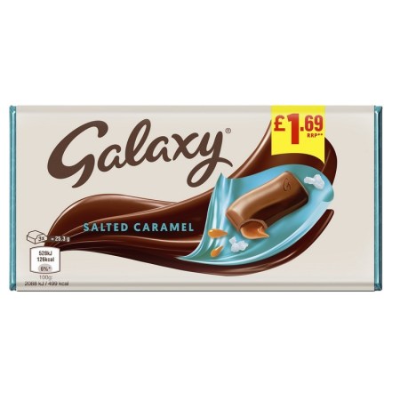 Galaxy Block Salted Caramel 135g £1.69*