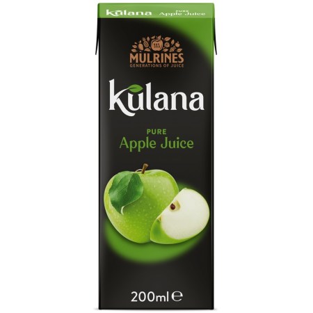 Kulana Pure Apple Juice Carton 200ml