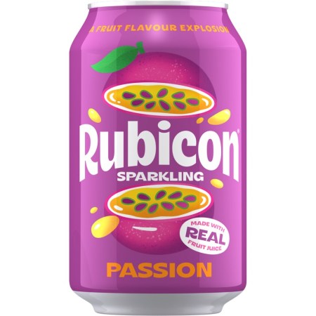 Rubicon Sparkling Passion Can 330ml