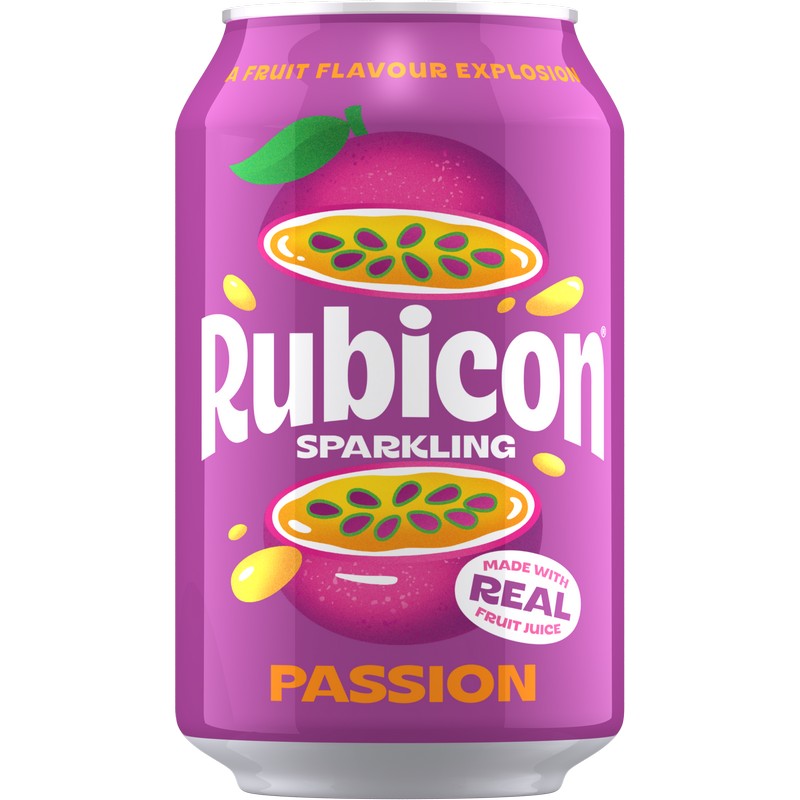 Rubicon Sparkling Passion Can 330ml