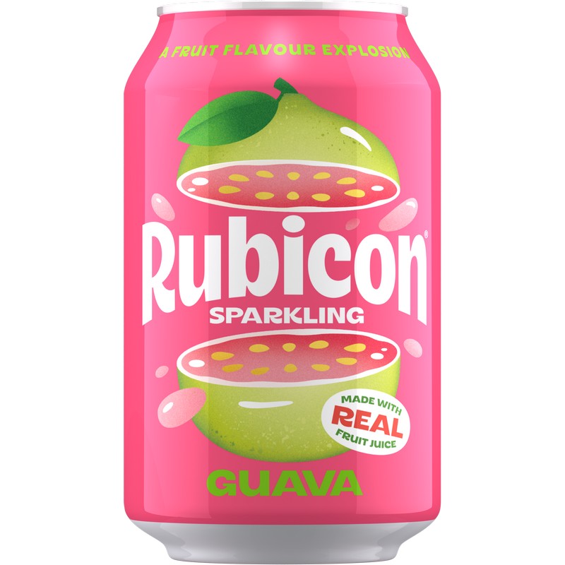 Rubicon Sparkling Guava Can 330ml