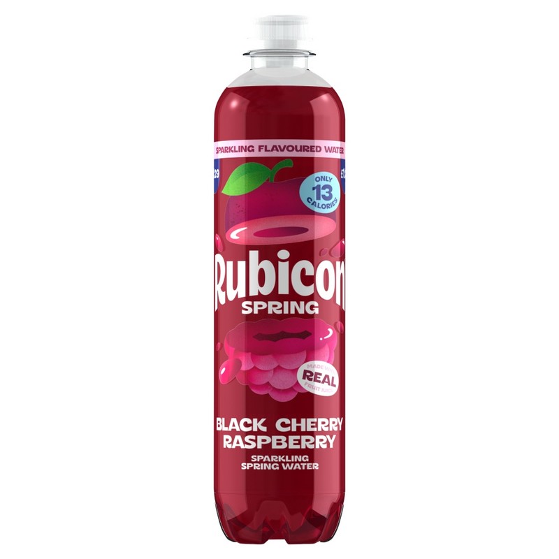 Rubicon Spring Sparkling Black Cherry Raspberry 500ml