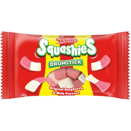 Swizzels Squashies Drumstick Original Handy Pack 60g