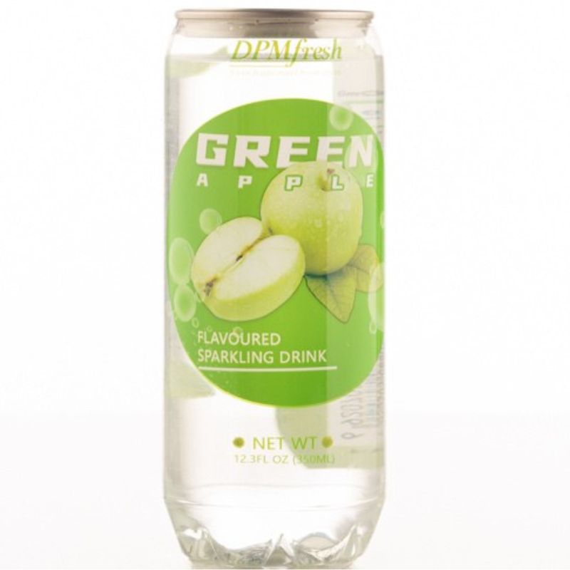 DPM Fresh Sparkling Green Apple Can 350ml