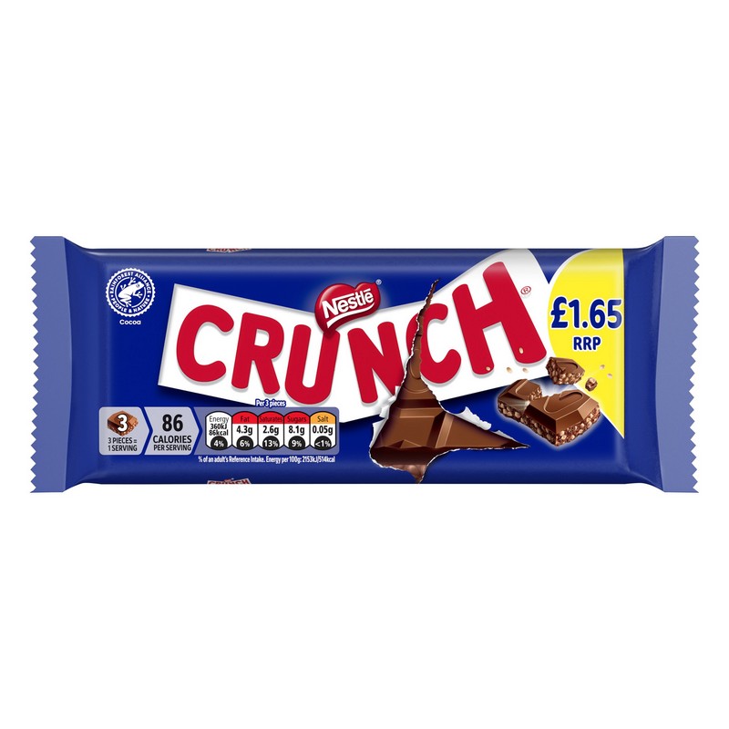 Crunch Milk Block 100g £1.65*