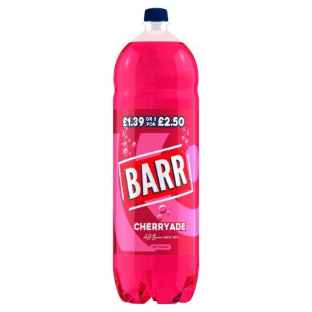 Barr Cherryade 2L £1.39/2-£2.50*