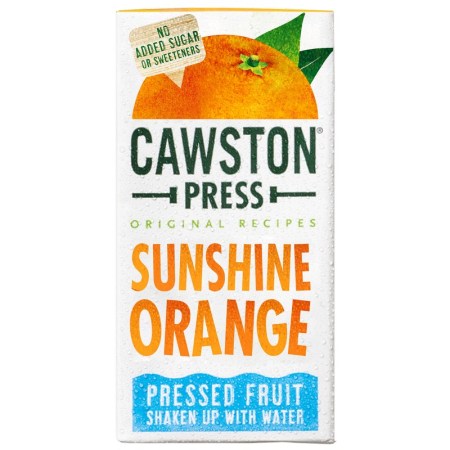 Cawston Press Sunshine Orange Carton 200ml