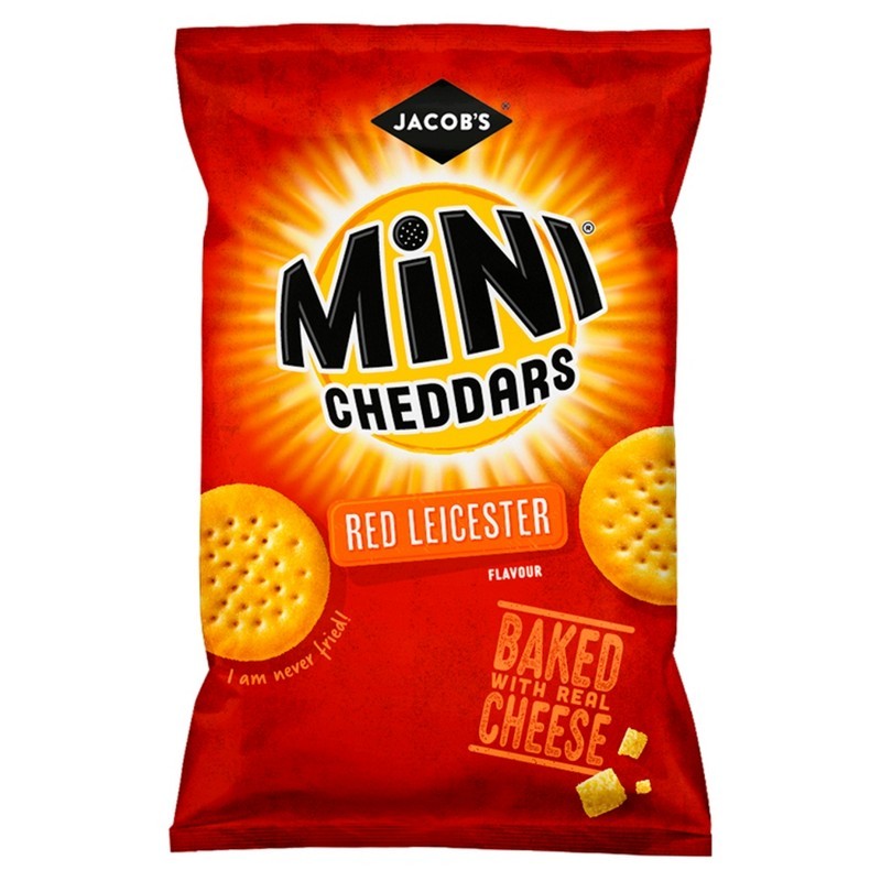 Mini Cheddars Red Leicester 45g
