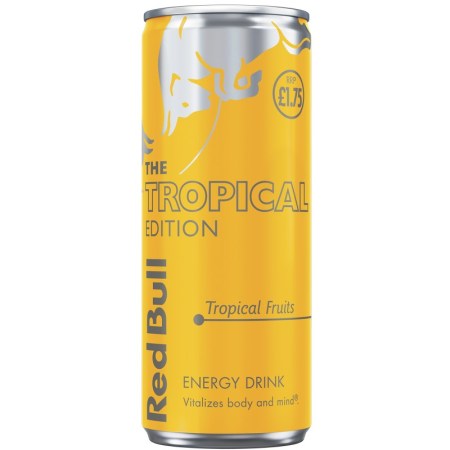 Red Bull Energy Tropical Edition Tropical Fruit 250ml £1.75*
