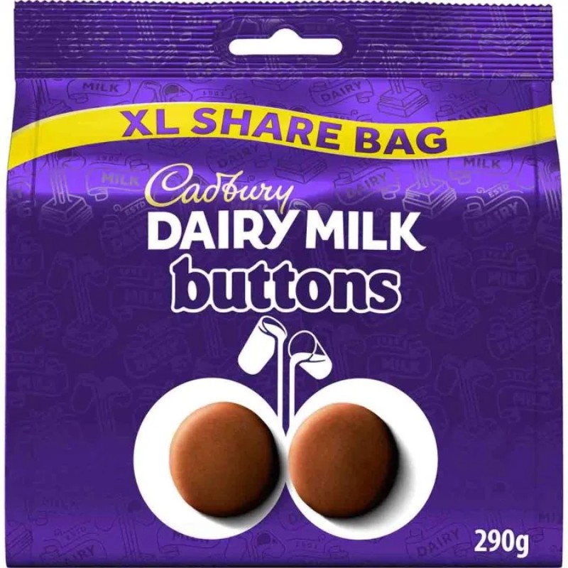 Cadbury Dairy Milk Giant Buttons Pouch 290g
