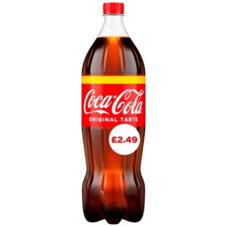 Coca Cola Original Taste 1.75L £2.49*