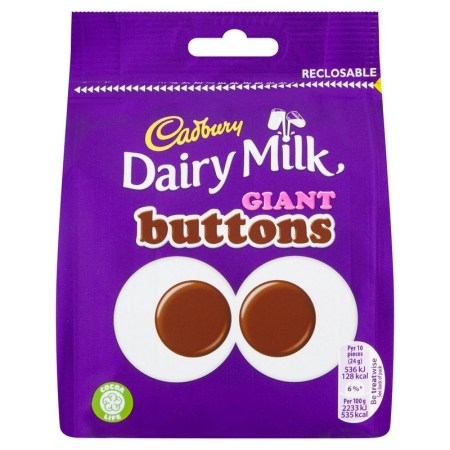 Cadbury Dairy Milk Giant Buttons Pouch 85g