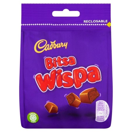 Cadbury Bitsa Wispa Pouch 85g