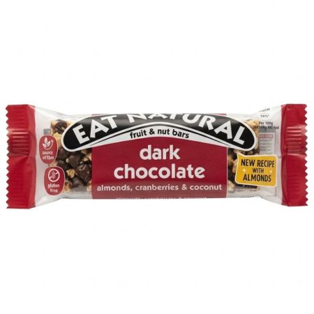Eat Natural Dark Chocolate Cranberries Almond & Coconut 40g
