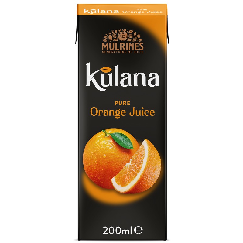 Kulana Pure Orange Juice Carton 200ml