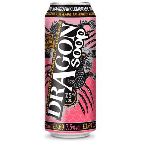 Dragon Soop 7.5% Mango Pink Lemonade 500ml £3.69*