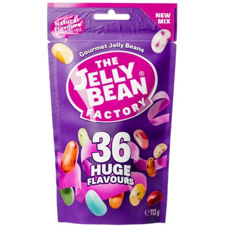 The Jelly Bean Factory 36 Assorted Mix Pouch 113g