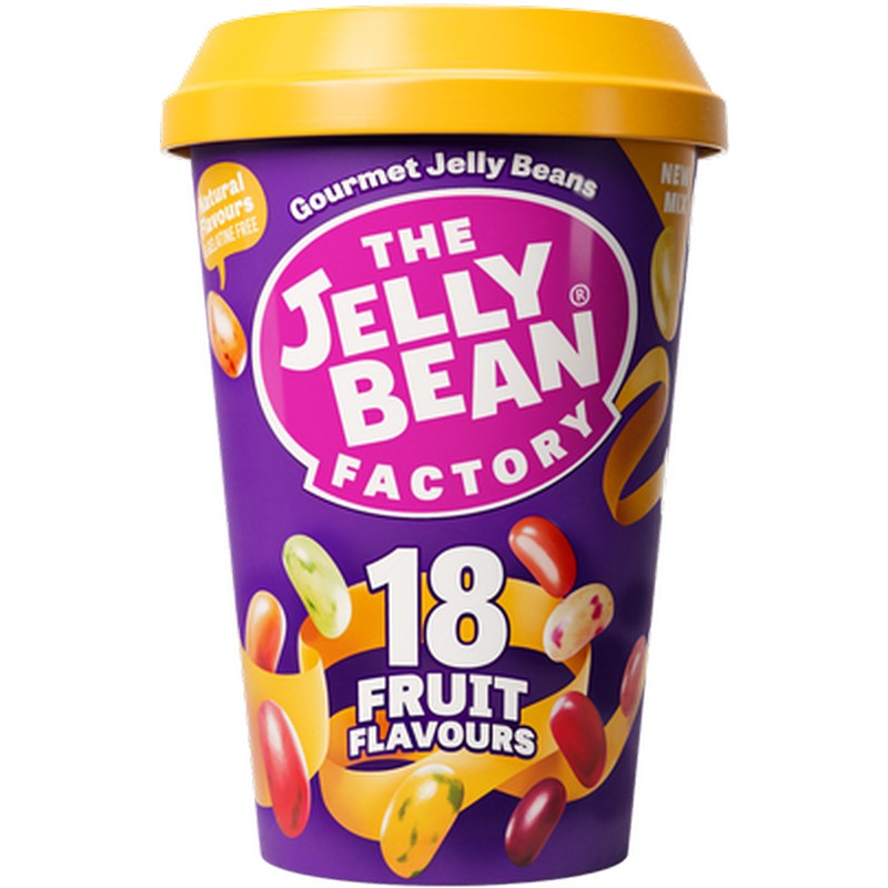 The Jelly Bean Factory 18 Fruit Mix Cup 200g
