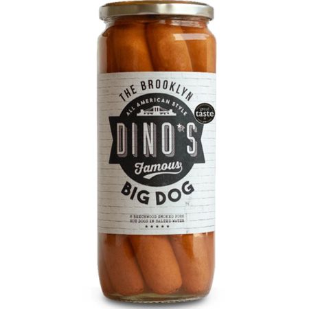 ^*Dinos Hot Dogs The Brooklyn Big Dog Jar 720g