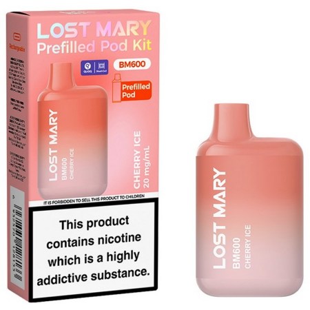 Lost Mary BM600 Prefilled Vape Kit Cherry Ice