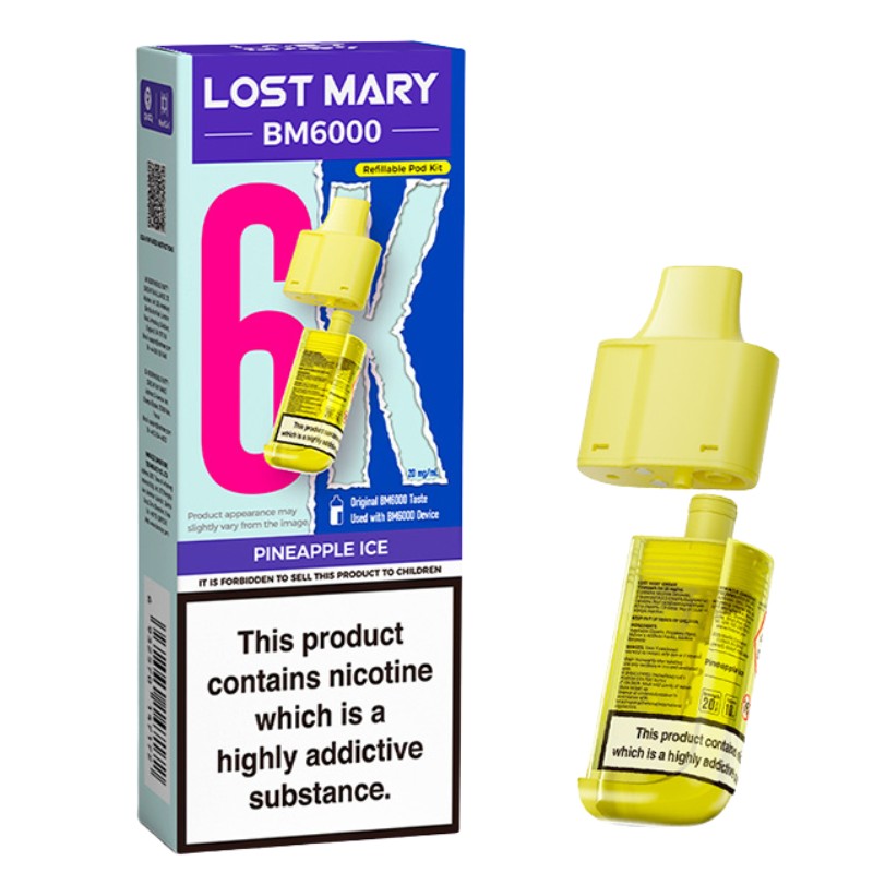 Lost Mary 6K Pod Refill Pineapple Ice
