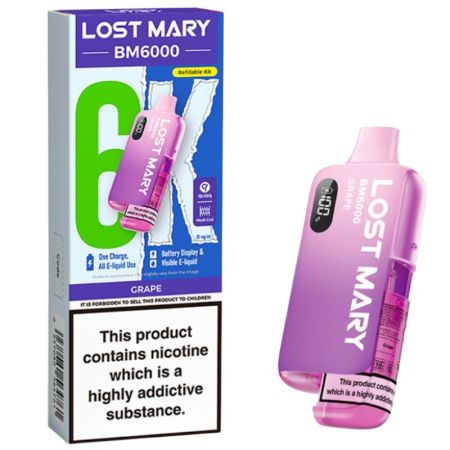 Lost Mary 6K Prefilled Vape Kit Grape