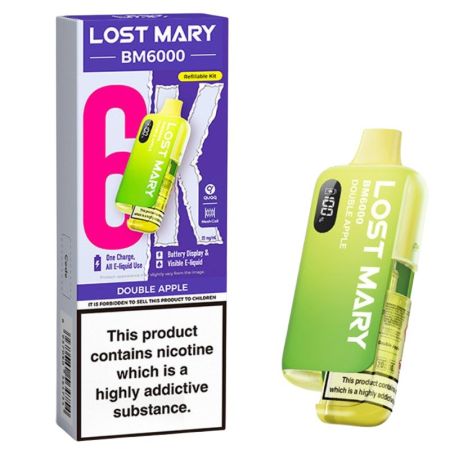 Lost Mary 6K Prefilled Vape Kit Double Apple