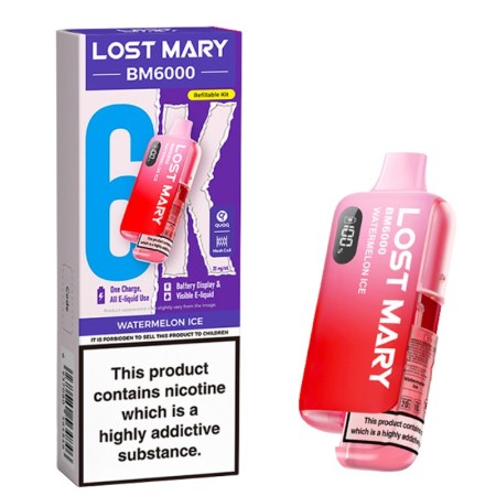 Lost Mary 6K Prefilled Vape Kit Watermelon Ice