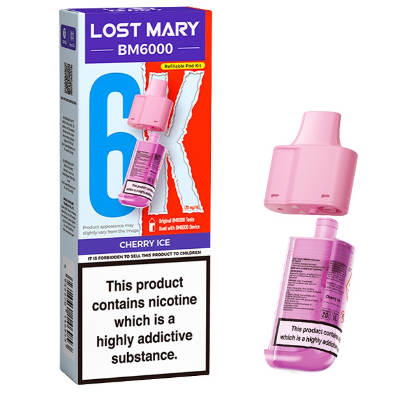Lost Mary 6K Pod Refill Cherry Ice