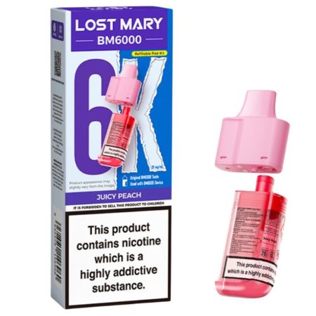 Lost Mary 6K Pod Refill Juicy Peach