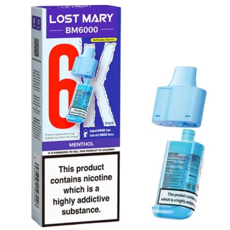 Lost Mary 6K Pod Refill Menthol