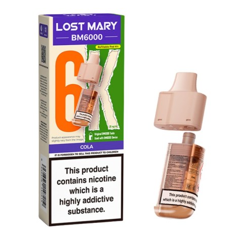 Lost Mary 6K Pod Refill Cola