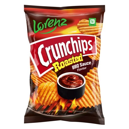 Lorenz Crunchips Roasted BBQ Sauce 120g