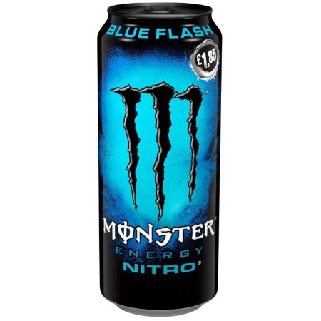 Monster Energy Nitro Blue Flash Can 500ml £1.85*