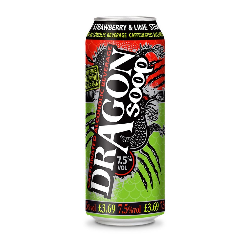 Dragon Soop 7.5% Strawberry & Lime 500ml £3.69*