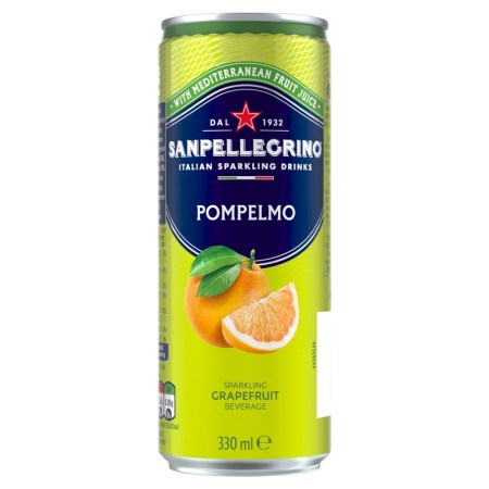 San Pellegrino Sparkling Grapefruit Can 330ml