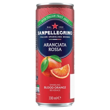 San Pellegrino Sparkling Blood Orange Can 330ml