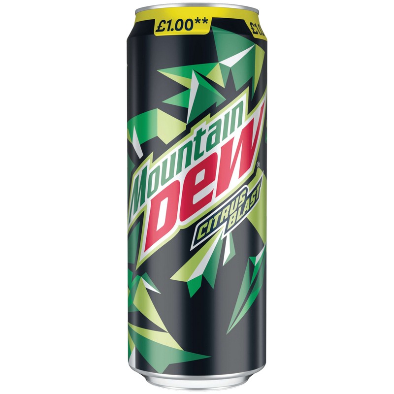 Mountain Dew Citrus Blast Can 330ml £1*